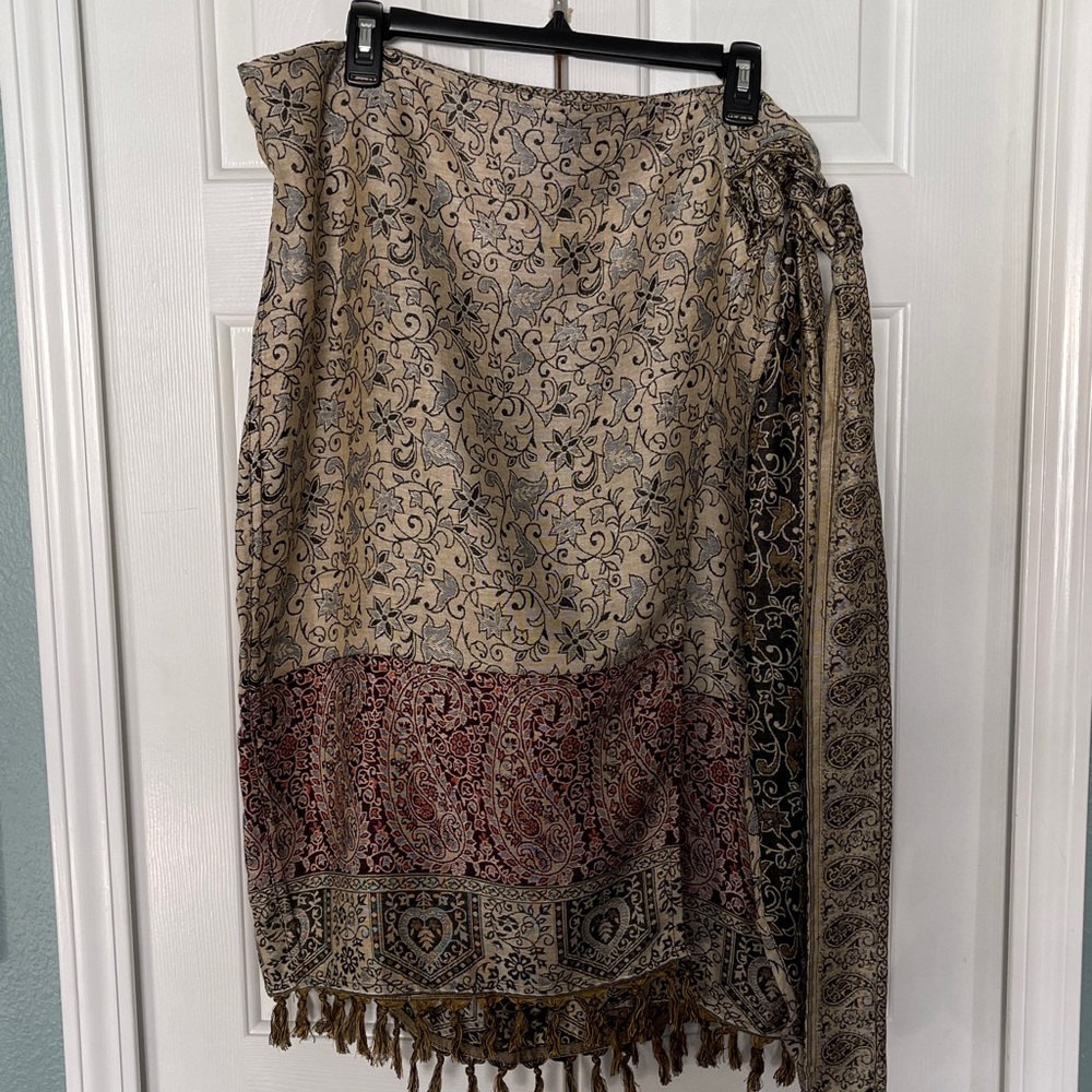Earthbound Reversible Wrap Skirt